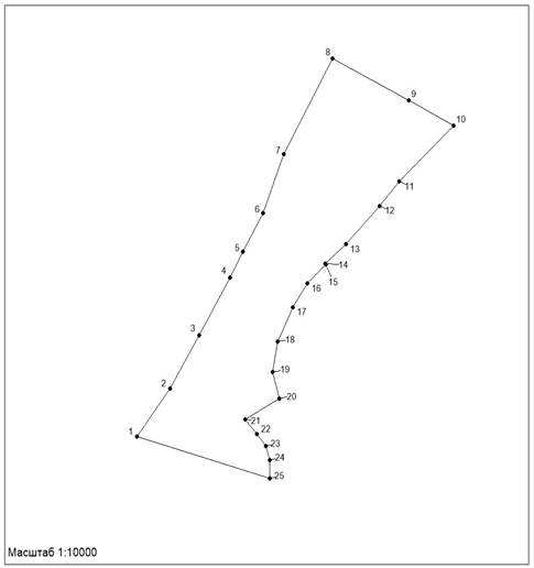 Постановление Правительства Кемеровской области - Кузбасса от 01.11.2025 N 647 "Об изменении площадей и границ земель, на которых расположены леса, указанные в пункте 3 части 1 статьи 114 Лесного кодекса Российской Федерации, Таштагольского лесничества Кемеровской области – Кузбасса". Рис. 12