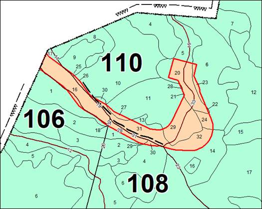 Постановление Правительства Кемеровской области - Кузбасса от 01.11.2025 N 647 "Об изменении площадей и границ земель, на которых расположены леса, указанные в пункте 3 части 1 статьи 114 Лесного кодекса Российской Федерации, Таштагольского лесничества Кемеровской области – Кузбасса". Рис. 3