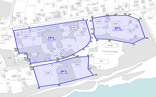 Постановление Правительства Кемеровской области - Кузбасса от 17.03.2026 N 137 "Об установлении зон охраны объекта культурного наследия регионального значения «Каменная церковь, построенная до 1768 года, под куполами с хорошо сохранившимся силуэтом и основными объемами, ныне склад для комбикорма», расположенного по адресу: Кемеровская область – Кузбасс, Новокузнецкий муниципальный округ, с. Ильинка, ул. Береговая, д. 136". Рис. 5