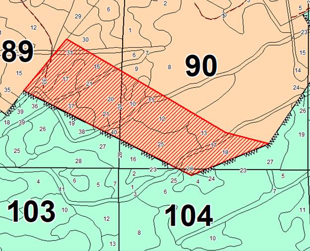 Постановление Правительства Кемеровской области - Кузбасса от 14.08.2026 N 469 "Об изменении площадей и границ земель, на которых расположены леса, указанные в пункте 3 части 1 статьи 114 Лесного кодекса Российской Федерации, Яйского лесничества Кемеровской области – Кузбасса". Рис. 1